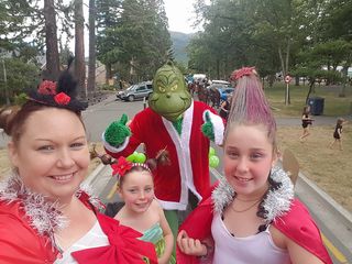 The Grinch Christmas float