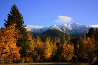 Mountains in Autumn